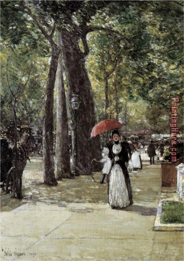 childe hassam Fifth Avenue at Washington Square New York
